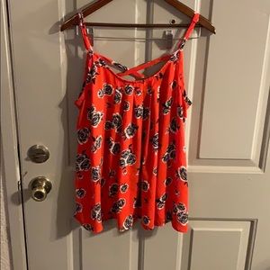 Pleated Strappy Tank— Torrid